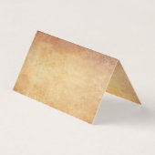 Nostalgisches Altpapier sieht Beruflich luxuriös a Visitenkarten (Rückseite)