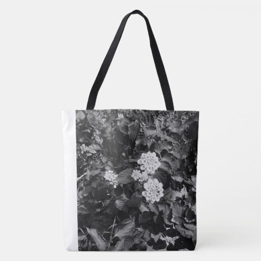 Nostalgisches Blumenthema Tasche (Vorderseite)