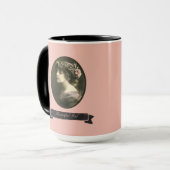 NOSTALGISCHES FOTO DES SCHÖNEN MÄDCHEN TASSE (Vorderseite Links)