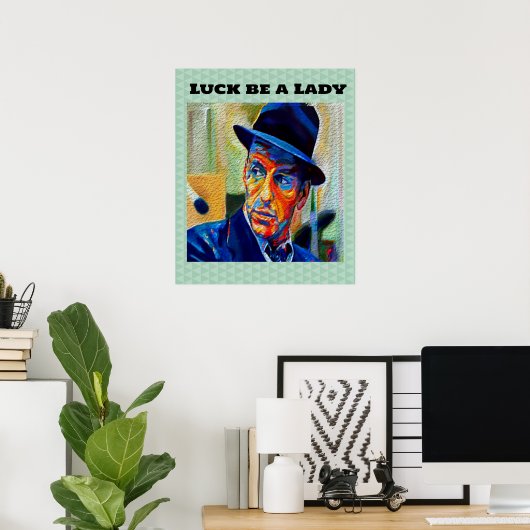 Nostalgisches Glück als Lady Poster (Heimbüro)