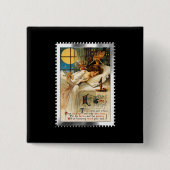 Nostalgisches Halloween-Goblins und -Fairies Button (Vorderseite)