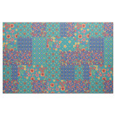 Nostalgisches Imitat-Patchwork-Muster-Gewebe Stoff (Fat Quarter (45,7 x 55,9 cm))
