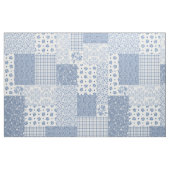 Nostalgisches Indigo-Blau-Imitat-Patchwork-Gewebe Stoff (Fat Quarter (45,7 x 55,9 cm))