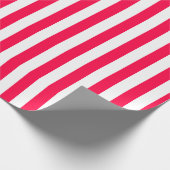 Nostalgisches klassisches Template rot weiß Geschenkpapier (Ecke)