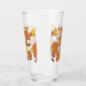 Nostalgisches Mushroom-Muster Glas (Links)