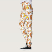 Nostalgisches Mushroom-Muster Leggings (Links)