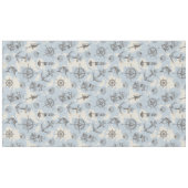 Nostalgisches nautisches Motivmuster Tischdecke (Vorderseite (Horizontal))