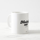 Nostalgisches Netz Kaffeetasse (Vorderseite Links)
