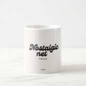 Nostalgisches Netz Kaffeetasse (Mittel)