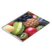 Nostalgisches Obst-Notebook Notizblock (Linke Seite)