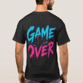 Nostalgisches Retro-Gaming T-Shirt (Rückseite)
