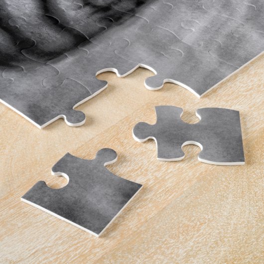 Nostalgisches Schwarz-Weiß-Rätsel Puzzle (Seite)