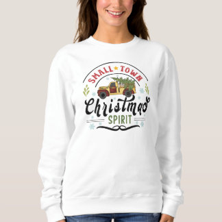 Nostalgisches Städtchen Weihnachten Weihnachten Sw Sweatshirt