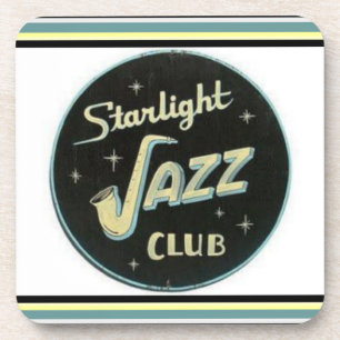 Nostalgisches "Starlight Jazz Club" Untersetzer Se