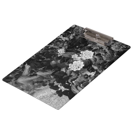 Nostalgisches Thema Blume Klemmbrett (Schrägansicht)