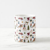 Nostalgisches Weihnachtsgeschenk Wasserfarben-Tass Kaffeetasse (Mittel)