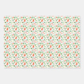 Nostalgisches Winterdorf Weihnachten Geschenkpapier Set (Vorderseite 3)