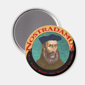 Nostradamus Magnet (Vorderseite/Rückseite)