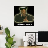 Nostradamus Plakat (Heimbüro)