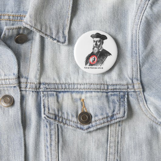 Nostradamus sagt NOBAMA! Button (Beispiel)