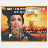 NOSTRADUMBASS FLEECEDECKE (Vorderseite (Horizontal))