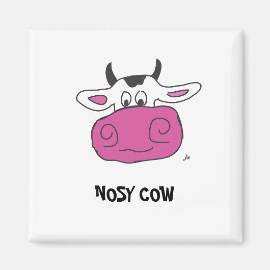 NOSY COW MAGNET (Vorne)