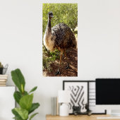 Nosy Emu Poster (Heimbüro)