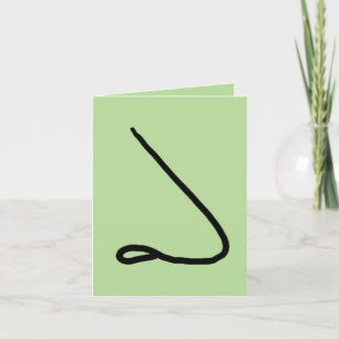 Nosy Just Because Hello Thinking of You Card Karte