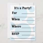 Not1. Geburtstag lädt ein Einladung (Rückseite)