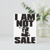 NOT_4_SALE POSTKARTE (Stehend Vorderseite)