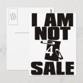 NOT_4_SALE POSTKARTE (Vorne/Hinten)