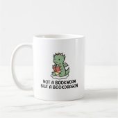 Not A Bookworm But Bookdragon Funny Book Lover Kaffeetasse (Links)