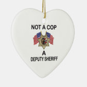 NOT_A_COP_A_SHERIFF KERAMIKORNAMENT (Rechts)