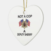 NOT_A_COP_A_SHERIFF KERAMIKORNAMENT (Links)