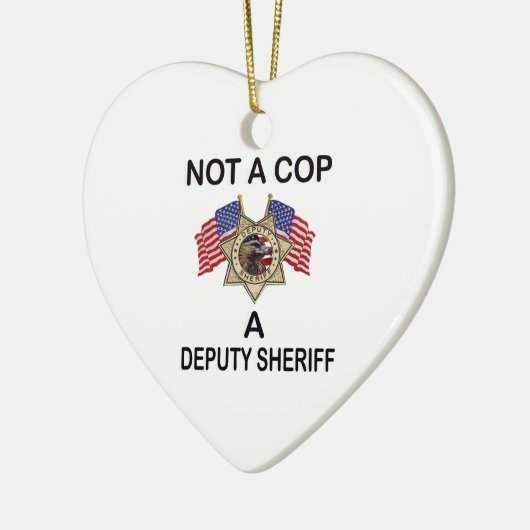 NOT_A_COP_A_SHERIFF KERAMIKORNAMENT (Links)