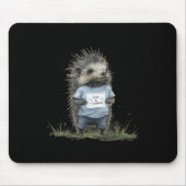 Not A Hugger Hedgehog Mousepad (Vorne)