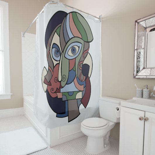 Not a Pawn Duschvorhang (Beispiel)