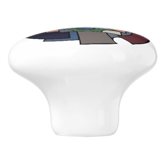 Not a Pawn Keramikknauf (Seitenansicht)