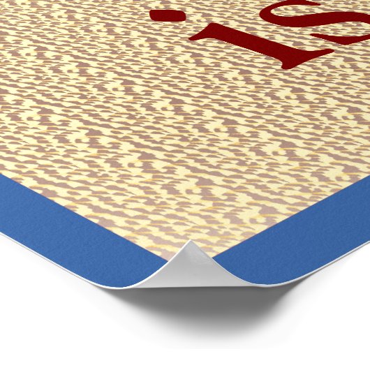 Not a Problem Why Secret Poster (Ecke)