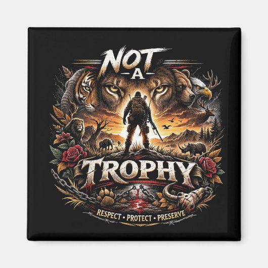 Not a Trophy Magnet (Vorne)