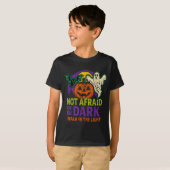 Not Afraid Of The Dark Walk In The Light Christian T-Shirt (Vorne ganz)