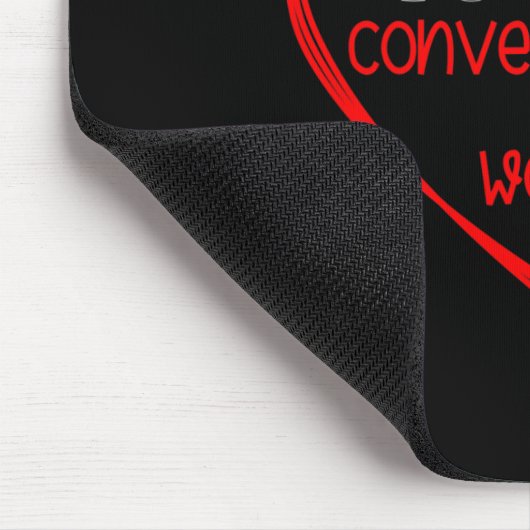 Not All Conversations Are Words Sign Language Awar Mousepad (Ecke)