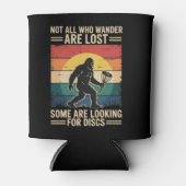 Not All Who Wander Are Lost Funny Disc Golf Disc  Dosenkühler (Vorderseite)