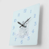 Not Another Quadratische Wanduhr (Winkel)