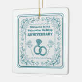 Not another wedding anniversary keramikornament (Links)