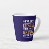 Not Arguing Just Right-64691 Milchtasse (Rechte Ecke)