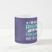 Not Arguing Just Right-64692 Mattglastasse (VorderseiteRechts)