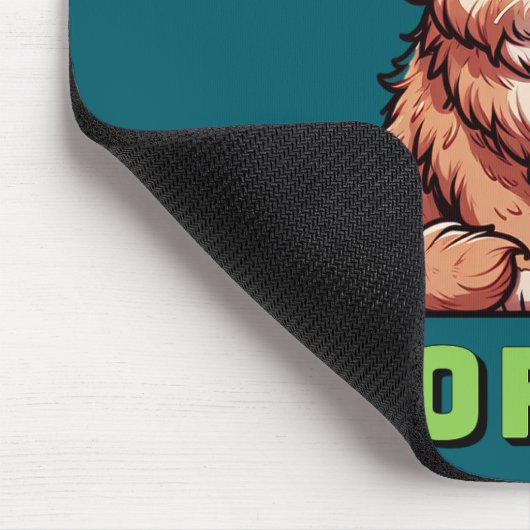 Not Before Coffee Mousepad (Ecke)