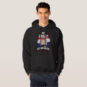 Not Croat But Supportive Travel Tourist Croat Croa Hoodie (Vorne ganz)