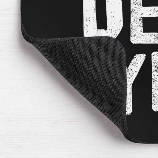 Not Dead Ye Funny Undead Zombie Veteran Mousepad (Ecke)